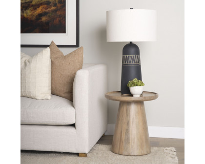 Mercana Takoda Accent Table - Light Brown