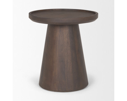 Mercana Takoda Accent Table - Dark Brown