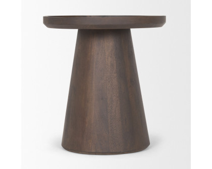 Mercana Takoda Accent Table - Dark Brown