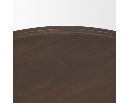 Mercana Takoda Accent Table - Dark Brown