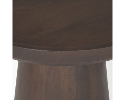 Mercana Takoda Accent Table - Dark Brown