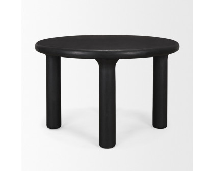 Mercana Soma Round Dining Table - Black