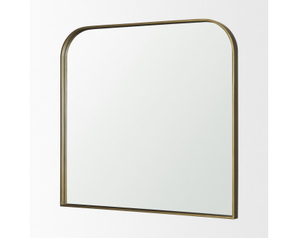 Mercana - Timon Metal Frame Square Arched Mirror