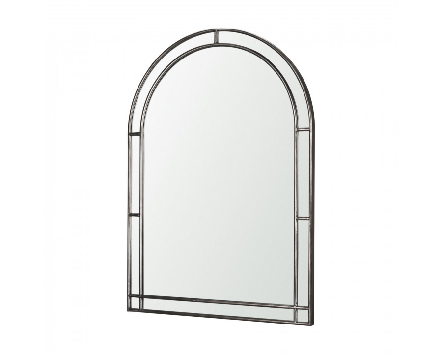 Mercana - Tiffany Double Frame Metal Arched Mirror