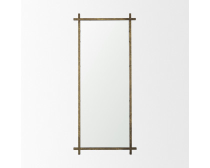 Mercana - Tori Metal Cross Frame Wall Mirror