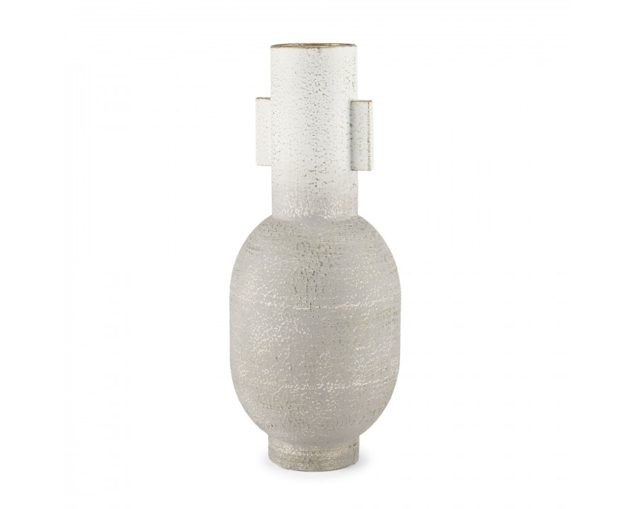 Mercana - Torres Textured Metal Vase