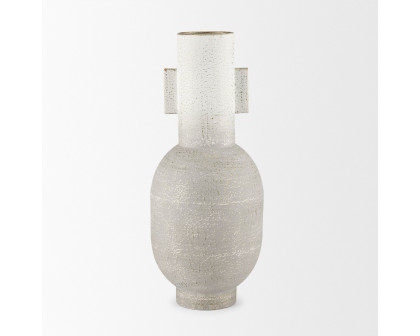 Mercana - Torres Textured Metal Vase