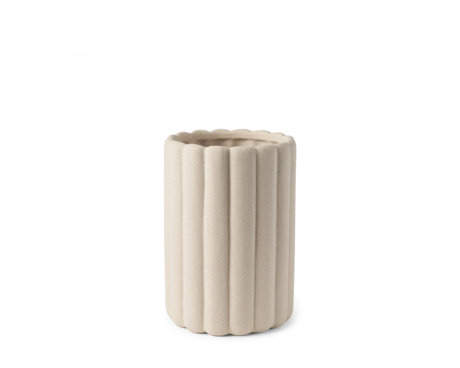 Mercana - Mira Fluted Ceramic Vase