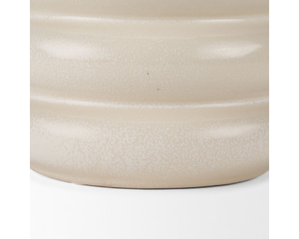 Mercana Twyla Tall Ring Pot - Cream, Tall