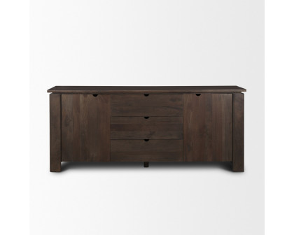 Mercana Wallen Sideboard - Dark Brown, Wood