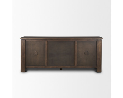 Mercana Wallen Sideboard - Dark Brown, Wood