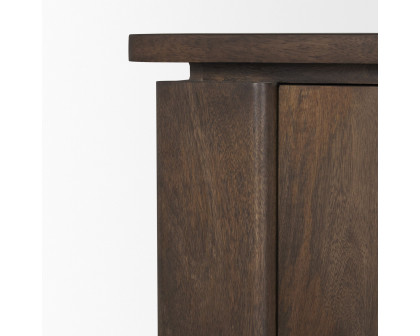 Mercana Wallen Sideboard - Dark Brown, Wood