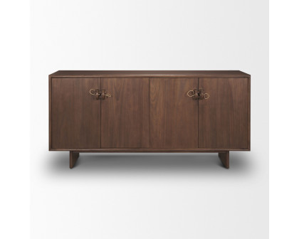 Mercana Varenna Sideboard - Dark Brown, Wood