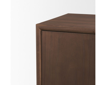 Mercana Varenna Sideboard - Dark Brown, Wood