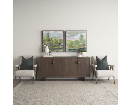 Mercana Varenna Sideboard - Dark Brown, Wood