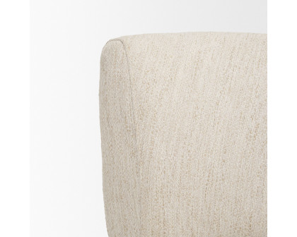 Mercana - Vyra Accent Chair in Cream, Fabric