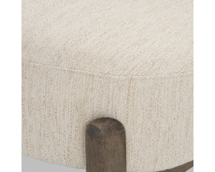 Mercana - Vyra Accent Chair in Cream, Fabric