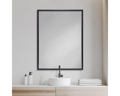 Mercana Bristol Plain 3Mil Mirror 30 x 40 - Espresso