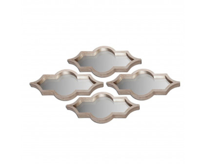 Mercana Tamanar I Mirror Collection (Set of 4) - Silver