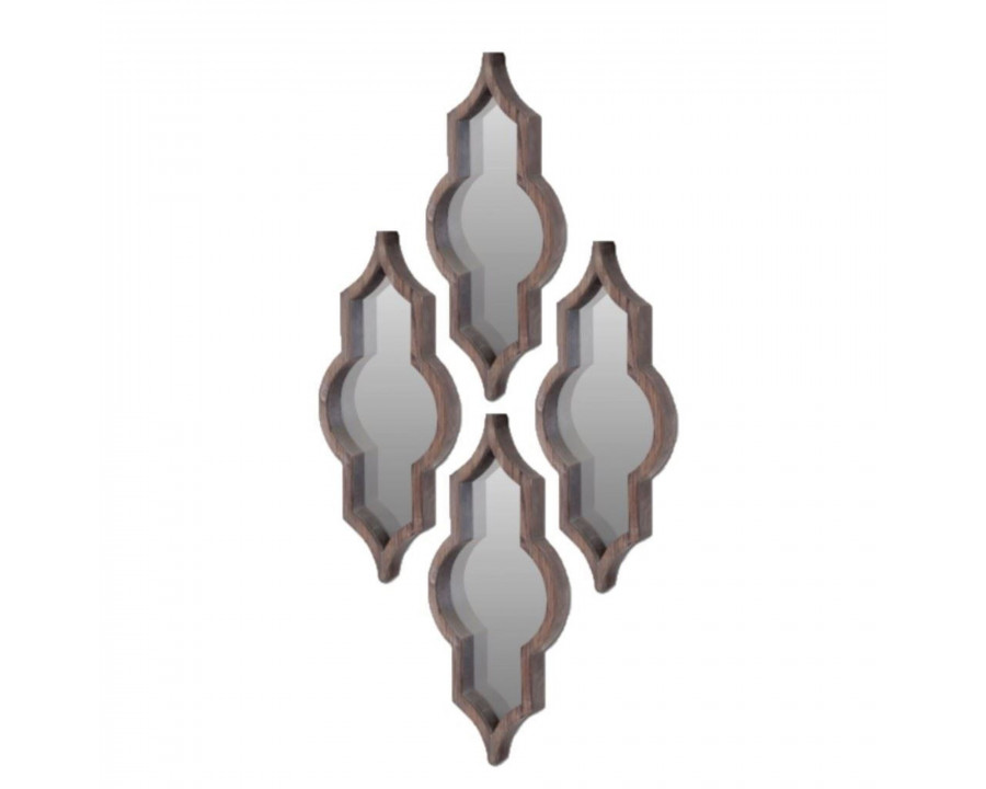 Mercana Tamanar II Mirror Collection (Set of 4) - Brown