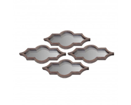 Mercana Tamanar II Mirror Collection (Set of 4) - Brown