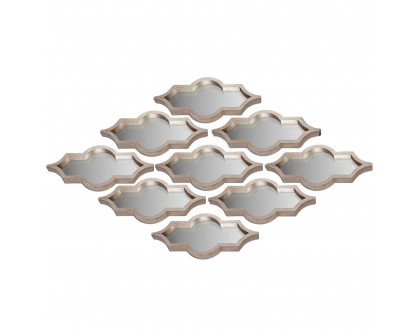 Mercana Tamanar I Mirror Collection (Set of 9) - Silver