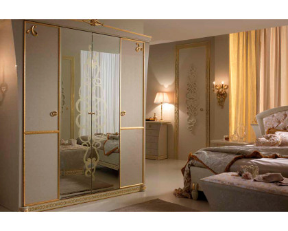 Mobis - Gocce Di Luce 4 Door Wardrobe