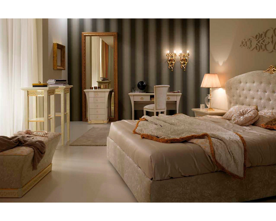 Mobis - Gocce Di Luce Queen Size Bed with Box And Opening Mechanism