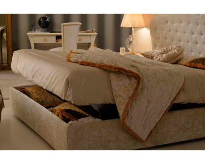 Mobis - Gocce Di Luce Queen Size Bed with Box And Opening Mechanism