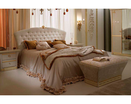 Mobis - Gocce Di Luce Queen Size Bed with Box And Opening Mechanism