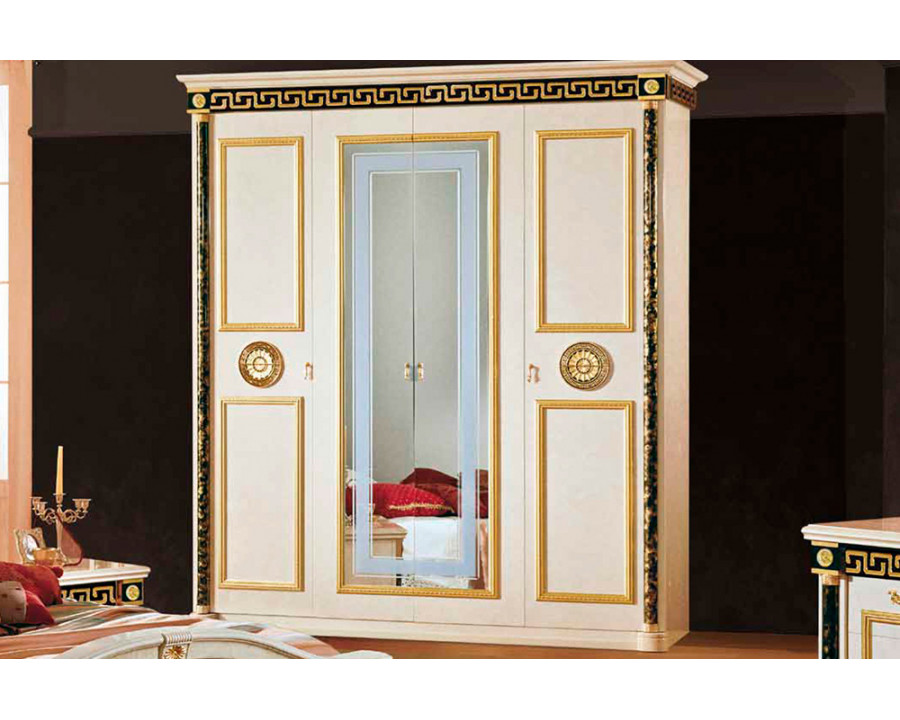 Mobis - Royale Wardrobe 4 Doors 2 Mirrors