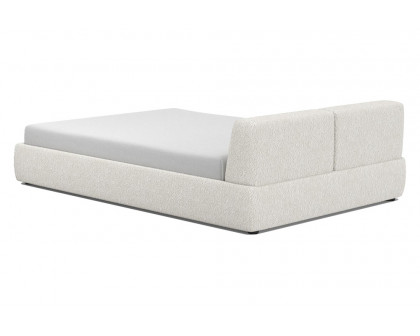 Mobital Cloud 9 King Size Bed - Cream Boucle, Fabric