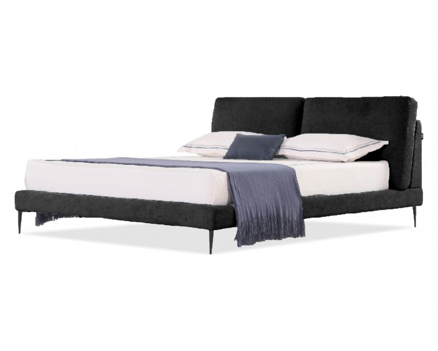 Mobital Eclipse Queen Size Bed - Black, Fabric