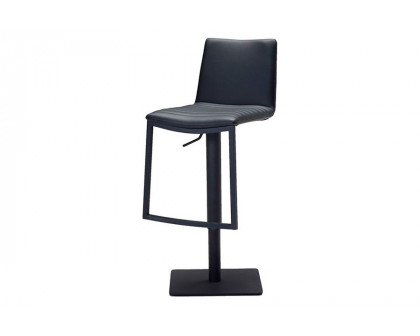 Mobital - Raven Bar Stool in Black, Leather