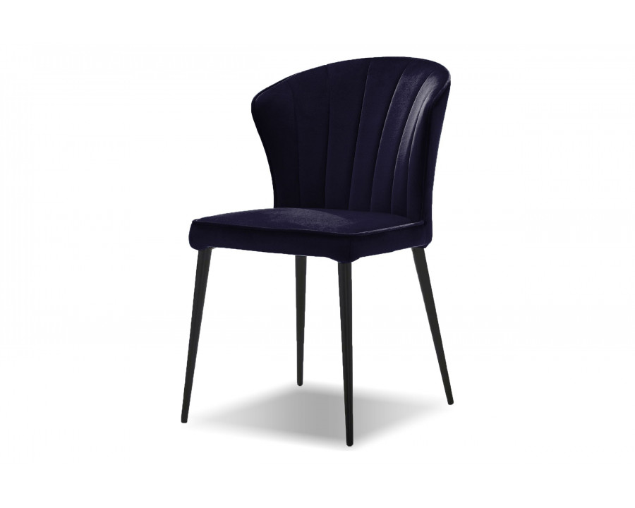 Mobital Ariel  Dining Chair - Navy, Fabric