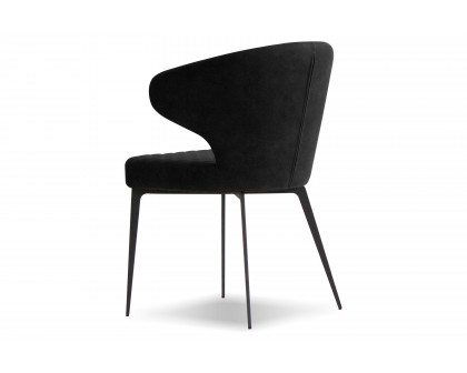 Mobital Hug Dining Chair - Coal, Fabric