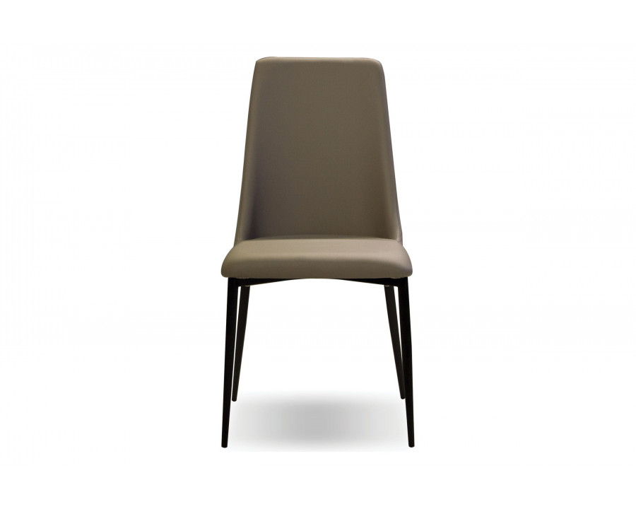 Mobital Seville  Dining Chair - Taupe, Leather