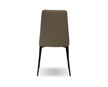 Mobital Seville  Dining Chair - Taupe, Leather