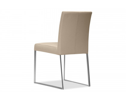 Mobital Tate  Dining Chair - Wheat, Leather