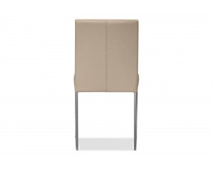 Mobital Tate  Dining Chair - Wheat, Leather