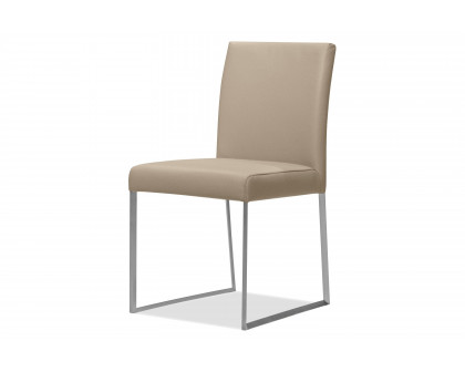 Mobital Tate  Dining Chair - Wheat, Leather