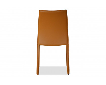 Mobital Zak  Dining Chair - Caramel, Leather