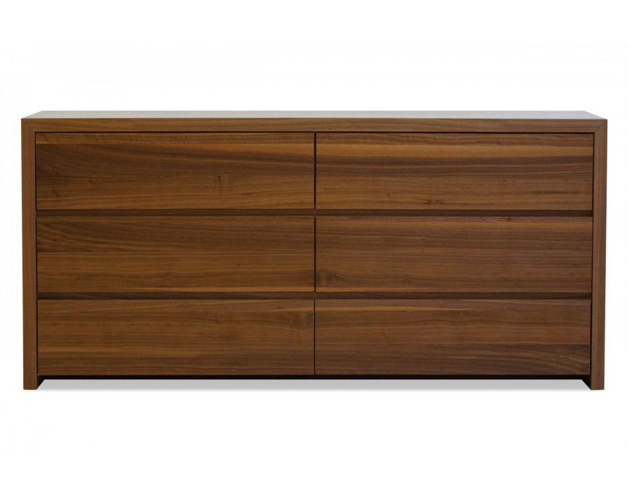 Mobital Blanche Double Dresser - Natural Walnut