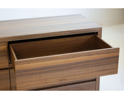 Mobital Blanche Double Dresser - Natural Walnut