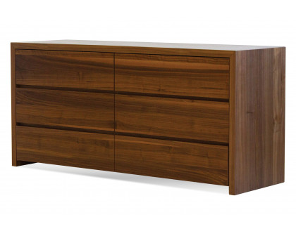 Mobital Blanche Double Dresser - Natural Walnut