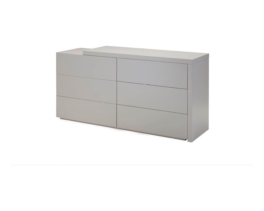 Mobital Vex Double Dresser - Stone, Matte Finish