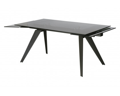 Mobital - Noire Dining Table in Smoke Gray