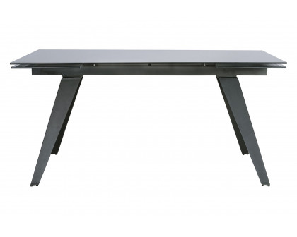 Mobital - Noire Dining Table in Smoke Gray