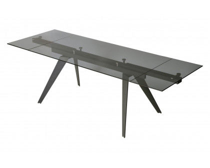 Mobital - Noire Dining Table in Smoke Gray