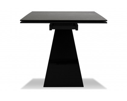 Mobital The W Dining Table with Double Extension - Slate, Ceramic